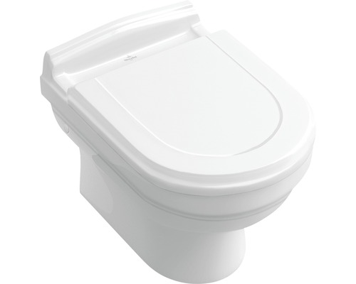 Wand-Tiefspülklosett mit geschlossenem Spülrand