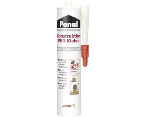 Ponal Konstruktion PUR-Kleber 530 g Ponal Konstruktion PUR-Kleber 530 g