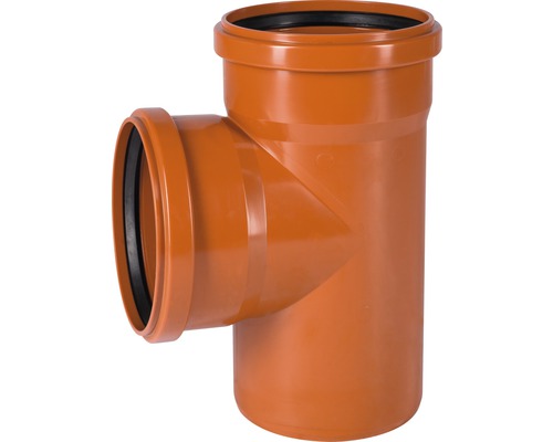 KG Abzweigung 87° DN 160/160 mm T-Stück aus Kunststoff für Abwasserrohre