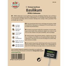 Samenpackung Basilikum