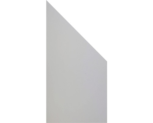Abschlusselement GroJa Belfort 90 x 180/90 cm grau