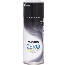Mastons Zero Spraylack, Schwarz RAL 9005, seidenmatt