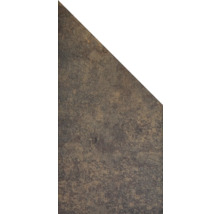Abschlusselement GroJa Belfort 90 x 180/90 cm Rostoptik-thumb-0