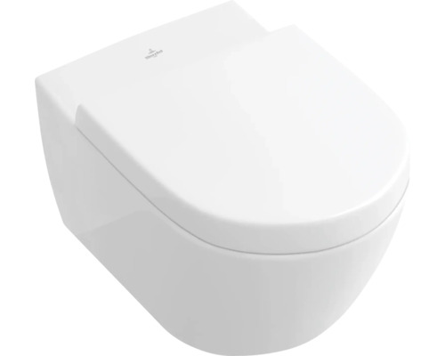 Wand-Tiefspültoilette mit Villeroy & Boch Logo