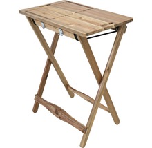 Zusammenklappbarer Beistelltisch aus Holz