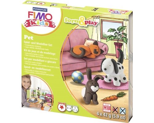 Kreativset Fimo kids form & play Pet