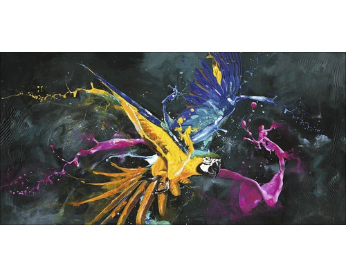 Leinwandbild Original Papagei 60x120 cm | HORNBACH