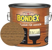 Holzlasur für den Außenbereich von Bondex in einer Metalldose mit Holzfarbmuster