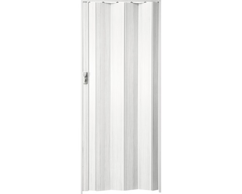 Weiße Falttür aus Kunststoff