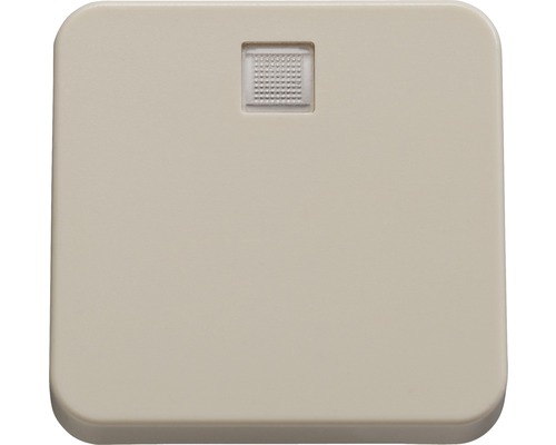 ROTH LANGE 57023 Wippe Kontroll mit Kalotte Abdeckung für Schalter Basic elektroweiß Kunststoff-Abdeckplatte für Schalter