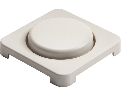 Ablaufventil mit quadratischer Abdeckung