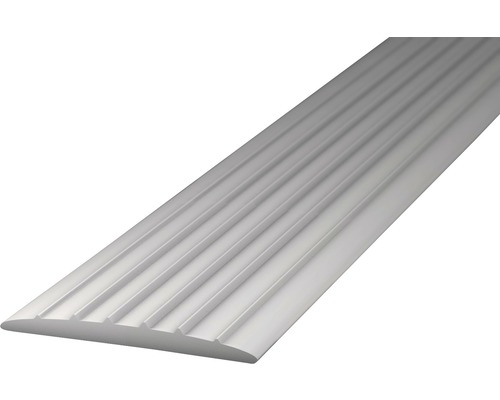 Prinz Übergangsprofil Weich-PVC grau selbstklebend 35 x 1000 mm Aluminium Übergangsprofil mit Rillen