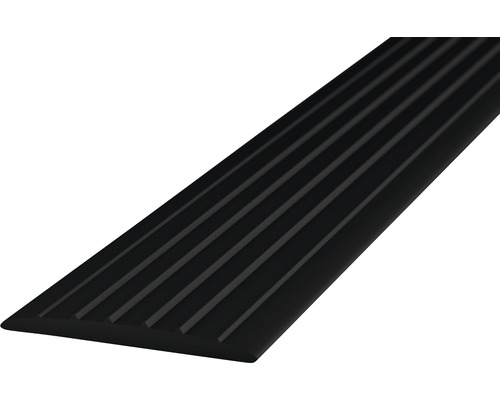 Übergangsprofil Weich-PVC schwarz selbstklebend 35 x 1000