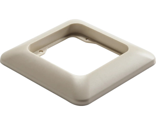 Quadratische Geräterahmen für elektrische Installationen