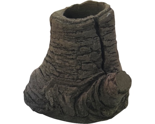 Aquariumdekoration VARIOGART Pflanzhilfe 7 ca. 5,5 x 5,5 x 5,5 cm Dekoration Baumstumpf für Aquarien