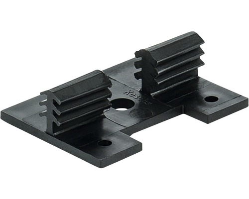 Befestigungsclip für Deckenabschlussleisten 17x36/30x30 mm Kunststoff-Verbindungsstück mit Befestigungslöchern