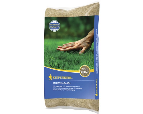 Rasensamen Kiepenkerl Schatten-Rasen 10 kg 400 m² Kiepenkerl Schattenrasen, 10 Kilogramm Packung für 400 Quadratmeter