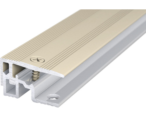 Abschlussprofil PS 400 Alu sahara 28x900mm Aluminium Treppenkantenprofil mit Schrauben