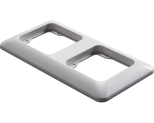 Doppelrahmen für Schalter und Steckdosen