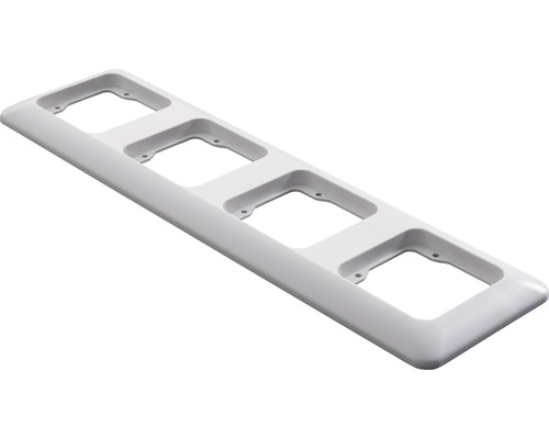 Vierfach-Rahmen zur Installation von Schaltern und Steckdosen