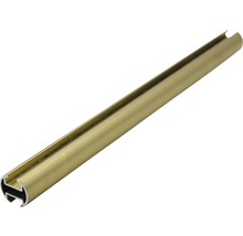 Gardinenstange mit Innenlauf II Rivoli messing-optik matt 120 cm Ø 20 mm