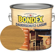 Bondex Dauerschutz Lasur Farbeimer mit Farbbeispiel