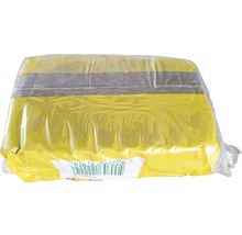 Paket gelber Ton zum Modellieren, verpackt in Folie