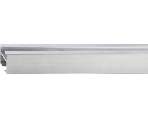 Gardinenstange mit Innenlauf II Helsinki edelstahl-optik 240 cm 18 x 18 mm Gardinenstange mit Innenlauf II Helsinki edelstahl-optik 240 cm 18 x 18 mm
