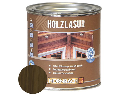 HORNBACH Holzlasur nußbaum 375 ml
