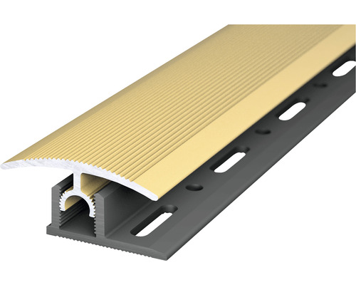Übergangsprofil PROFI-TEC MASTER Alu gold 34x900mm Profilleiste für Wandpaneele aus Kunststoff