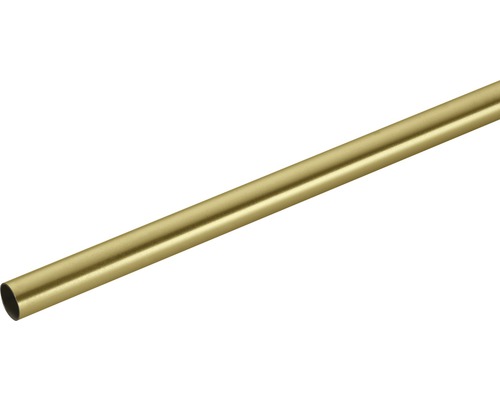 Gardinenstange Gent messing-optik matt 240 cm Ø 25 mm Metallrohr für Konstruktionszwecke