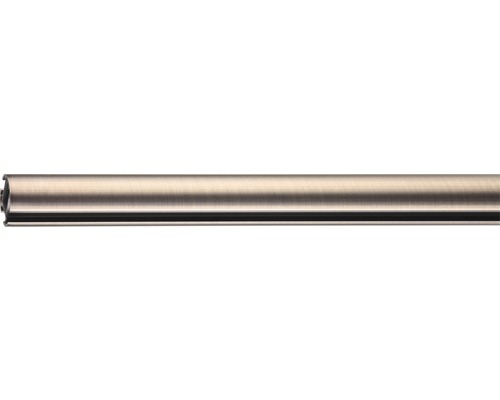 Gardinenstange mit Innenlauf II Gent bronziert 160 cm Ø 25 mm