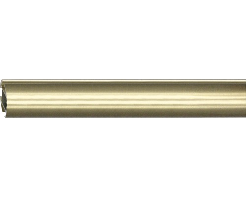 Gardinenstange mit Innenlauf II Gent messing-optik matt 200 cm Ø 25 mm