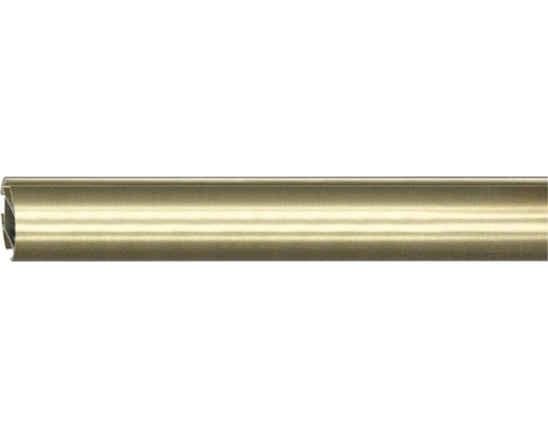 Gardinenstange mit Innenlauf II Gent messing-optik matt 240 cm Ø 25 mm