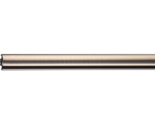 Gardinenstange mit Innenlauf II Gent bronziert 240 cm Ø 25 mm Gardinenstange aus Metall