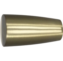 Endstück noble für Gent messing matt Ø 25 mm