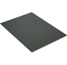 Dünn-MDF Platte einseitig schwarz 2440x1220x3 mm (Zuschnitt online reservierbar)-thumb-3