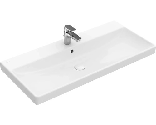 Villeroy & Boch Möbel-Waschtisch Avento 100 cm weiß mit Beschichtung 4156A5R1