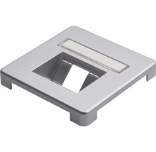 ROTH LANGE 57805 Abdeckung für UAE/ISDN Plus silberplus