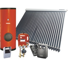 Stiebel Eltron Solaranlage mit Kollektoren, Speicher und Zubehör für Warmwasserbereitung