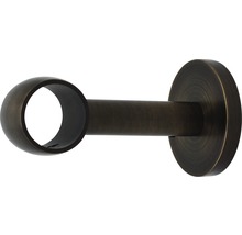 Träger noble 1-läufig für Gent bronziert Ø 25 mm 8 cm lang-thumb-0