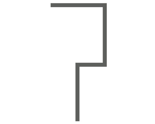 Symbol für Schwenkbereich