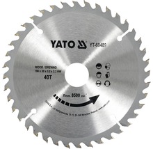 Yato Kreissägeblatt für Holz, 190 x 30 Millimeter, 40 Zähne