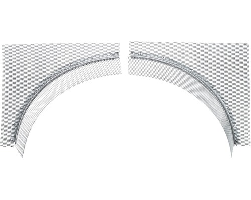 CATNIC Bogenelement Verona Stahl verzinkt 900 x 450 mm