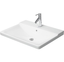 Keramikwaschtisch mit Armatur für das Badezimmer
