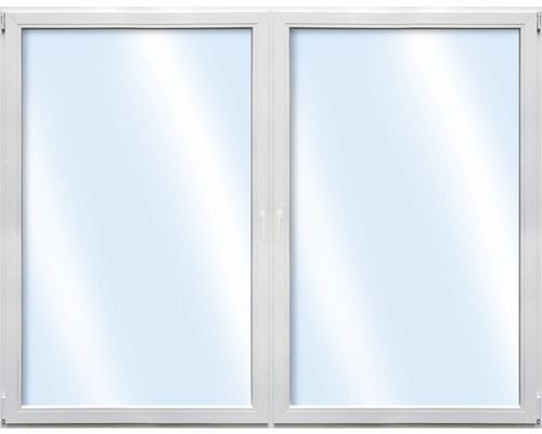 Kunststofffenster 2-flg. ARON Basic weiß 1500x500 mm