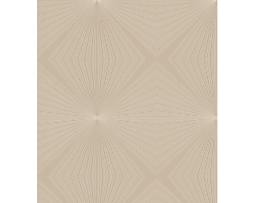 Vliestapete 54412 Glööckler Imperial Grafisch caramel Tapete mit geometrischem Muster