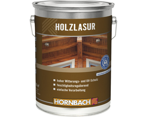 HORNBACH Holzlasur nußbaum 5 L