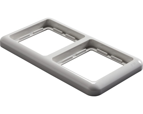 Doppelrahmen für Schalter und Steckdosen mit IP44 Schutzart