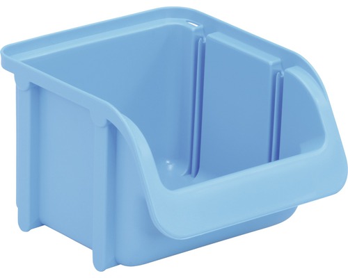 Sichtbox Hünersdorff Gr. 1 Kunststoff blau Aufbewahrungsbox aus Kunststoff